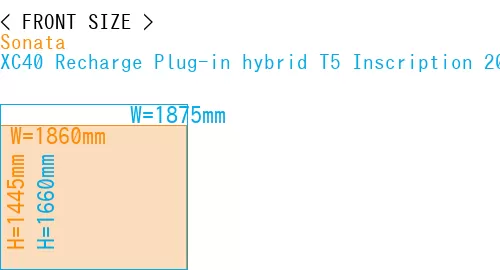 #Sonata + XC40 Recharge Plug-in hybrid T5 Inscription 2018-